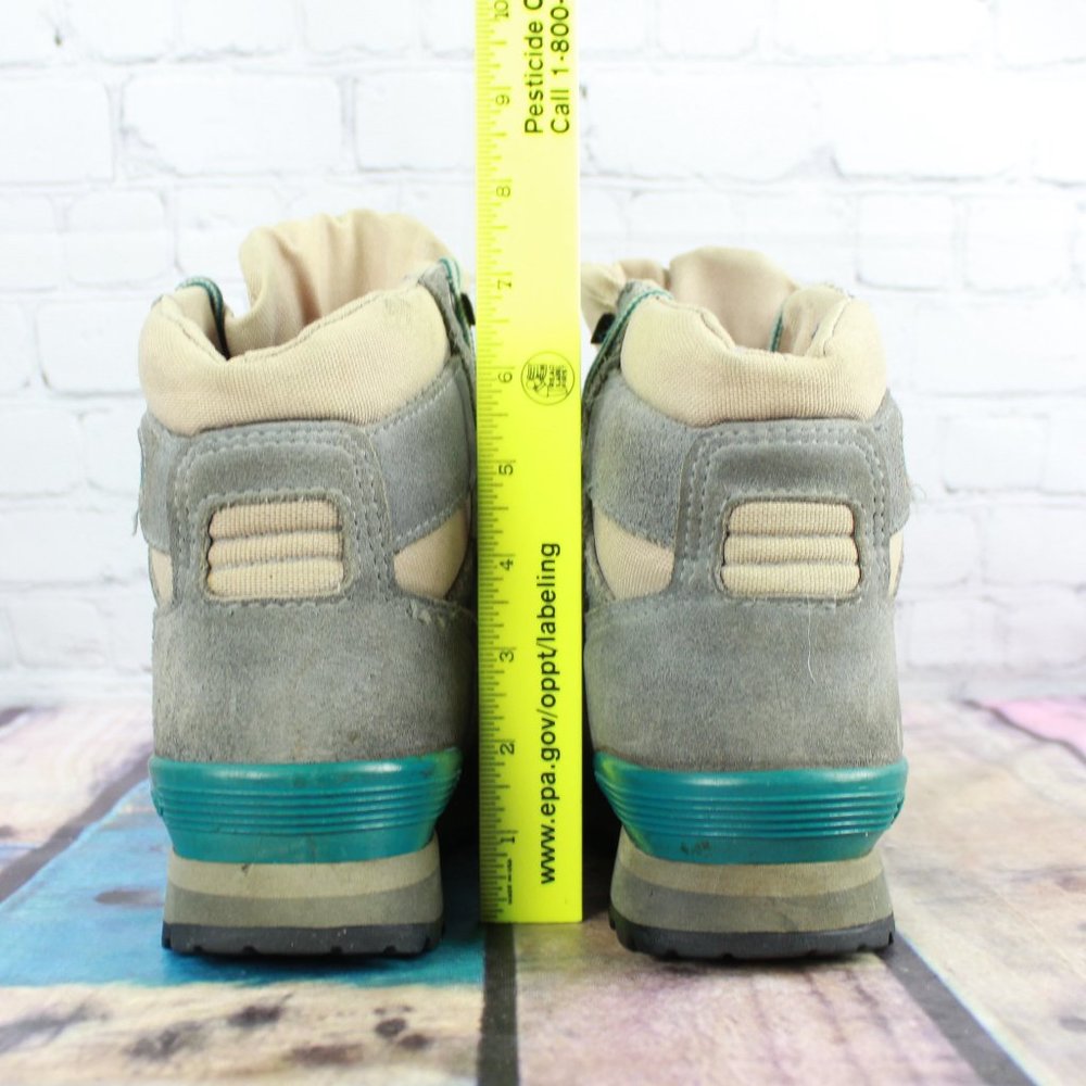 Vasque Clarion '88 GTX Gray Suede Hiking Ankle Boots Shoes Size 9.5 - Picture 7 of 10
